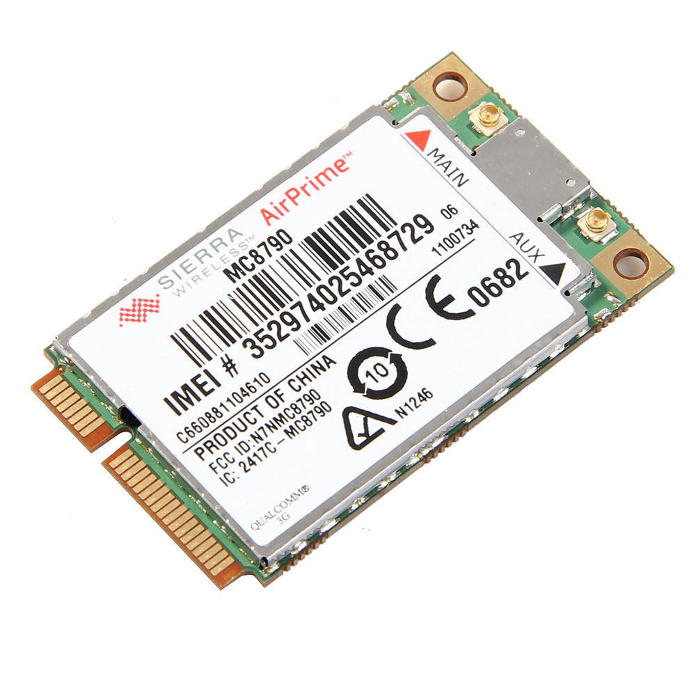 Unlocked Sierra MC8790 3G Wireless PCI-E Module Card GSM GPRS EDGE HSDPA WCDMA