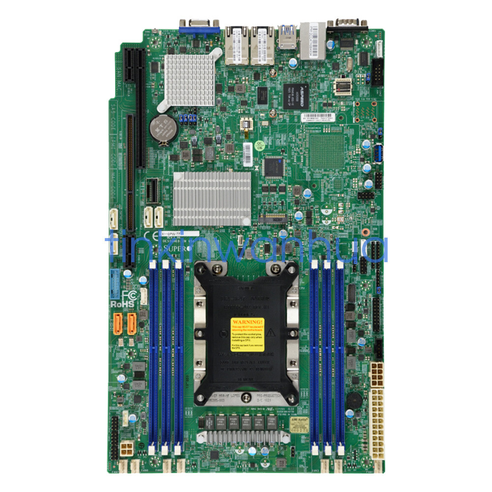 For Supermicro X11SPW-TF Intel C622 Single Socket LGA-3647 Server Motherboard