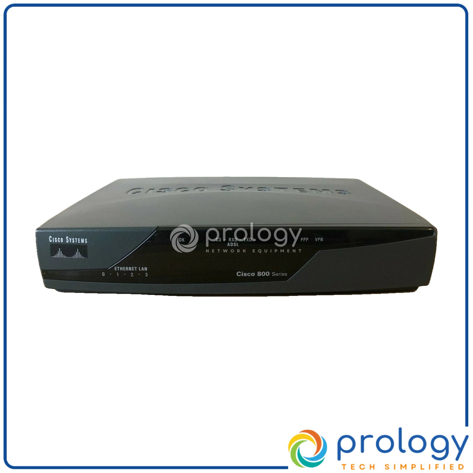 Cisco 877-SEC-K9 Router CCNA CCNP 6MthWty TaxInv