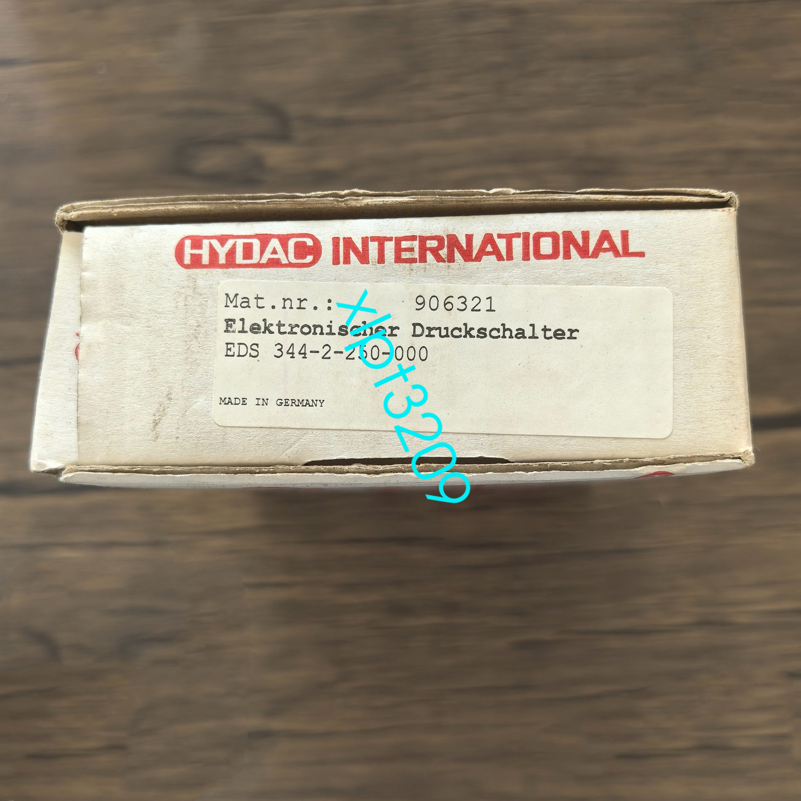 1PC Brand New HYDAC EDS 344-2-025-000 Sensor FedEx or DHL