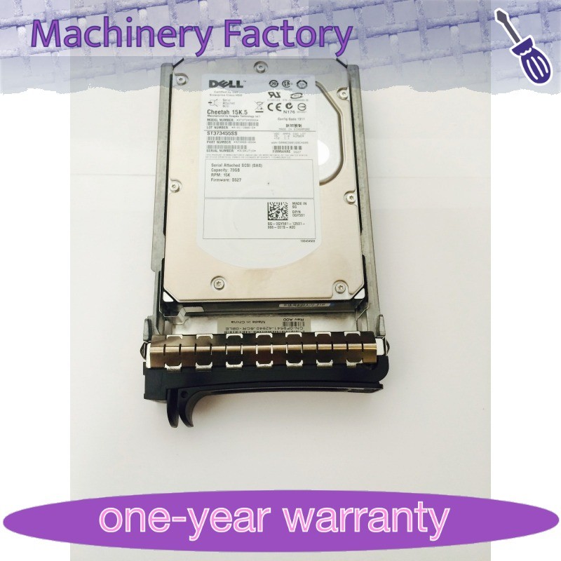 1PCS 9W5WV FOR Dell 1TB 7.2K 2.5" 6G SAS Seagate Constellation2 ST91000640SS WT