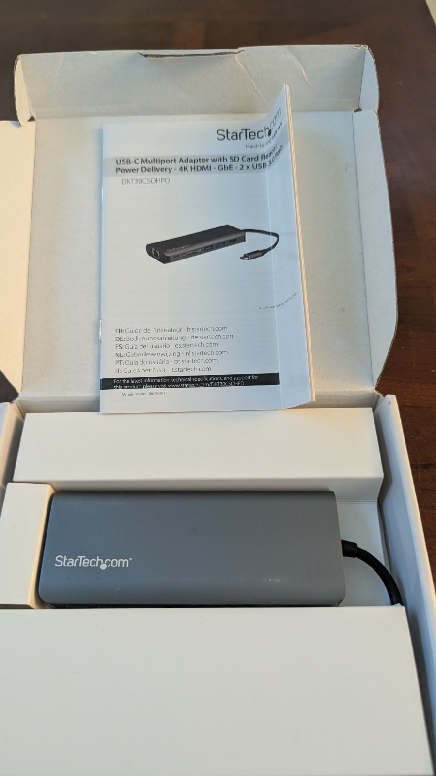 StarTech.com USB-C Multiport Adapter 4K HDMI Power Delivery SD Card Reader...