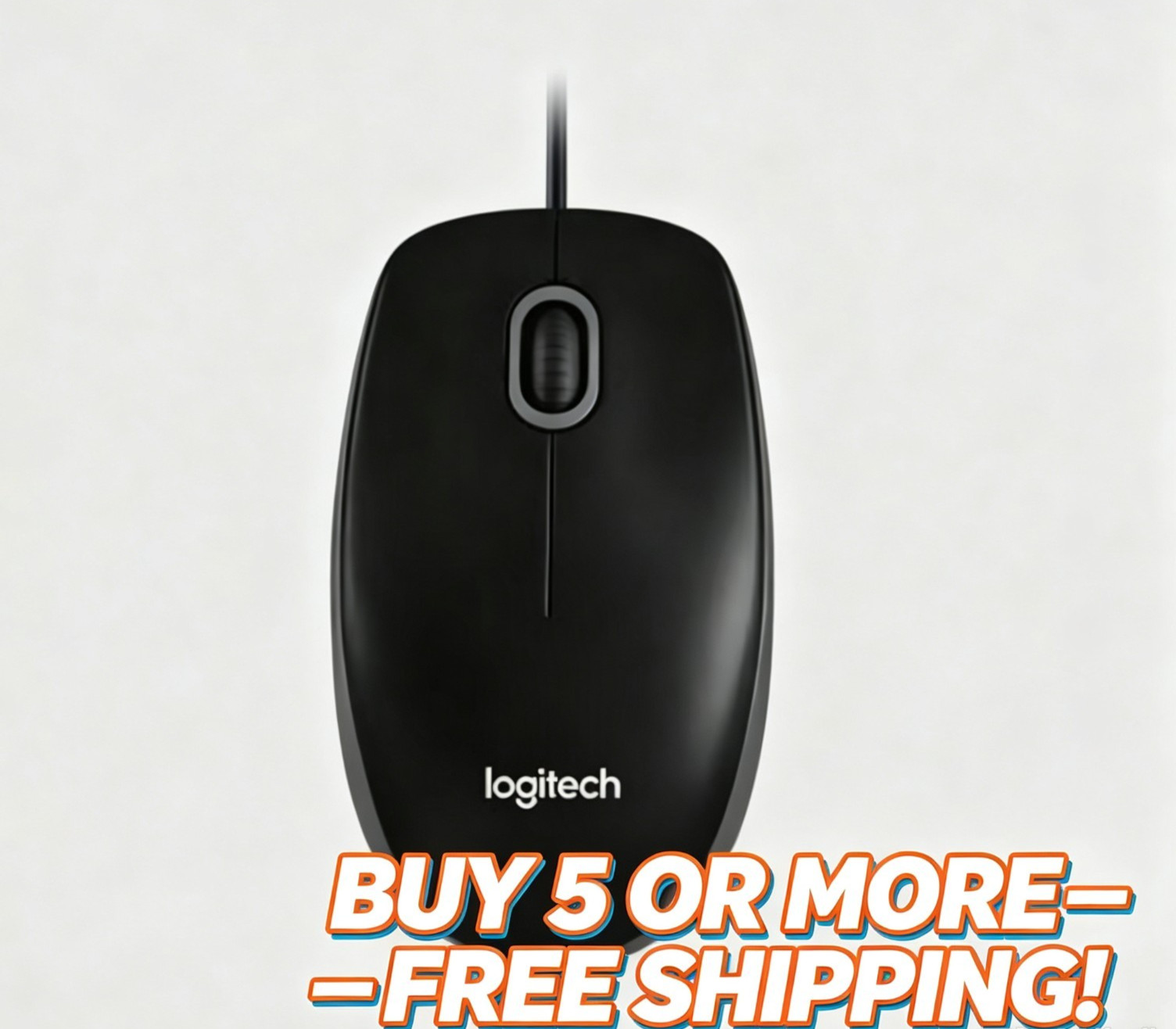 New Logitech B100 Wired USB Mouse Clearance –  on 5+ Items