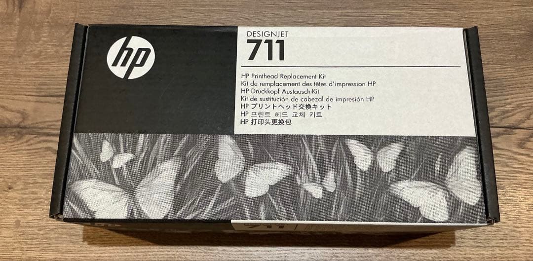 HP C1Q10A DesignJet 711 GENUINE INK CARTRIDGE PRINTHEAD REPLACEMENT KIT NEW