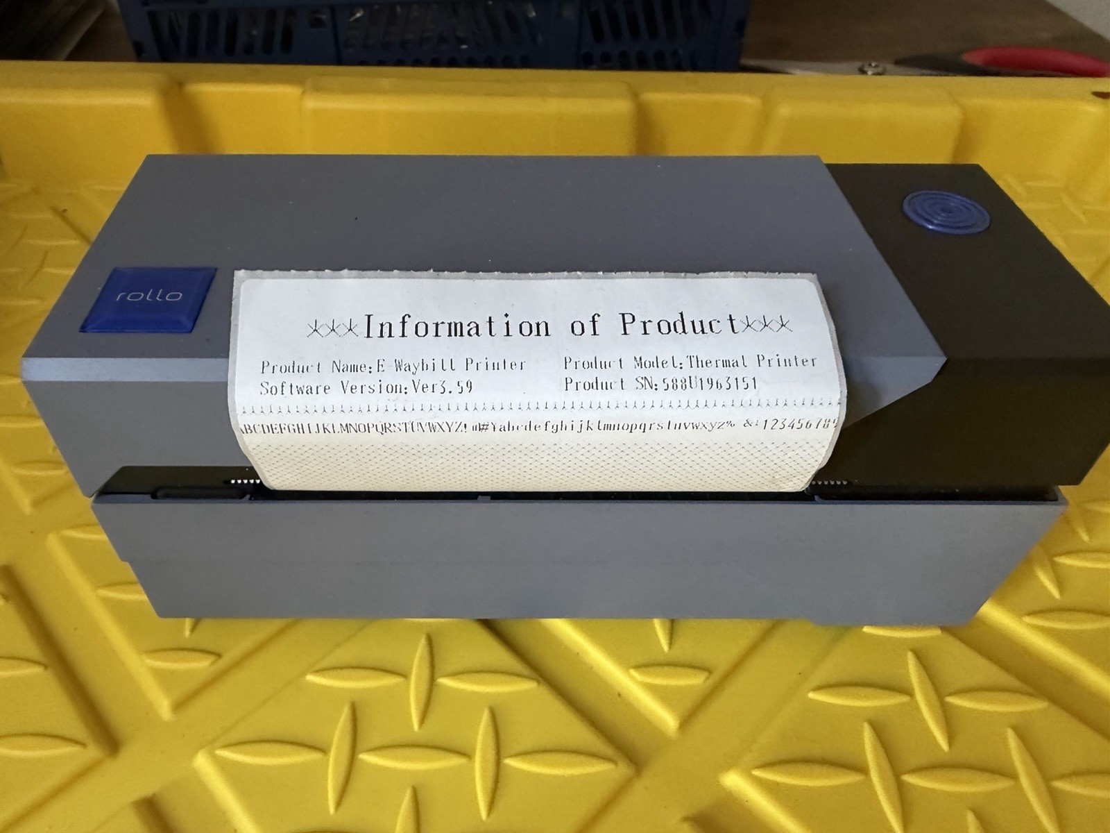 Rollo Thermal Printer Model X1038 4x6 Shipping Lablel Printer NO CORDS Tested