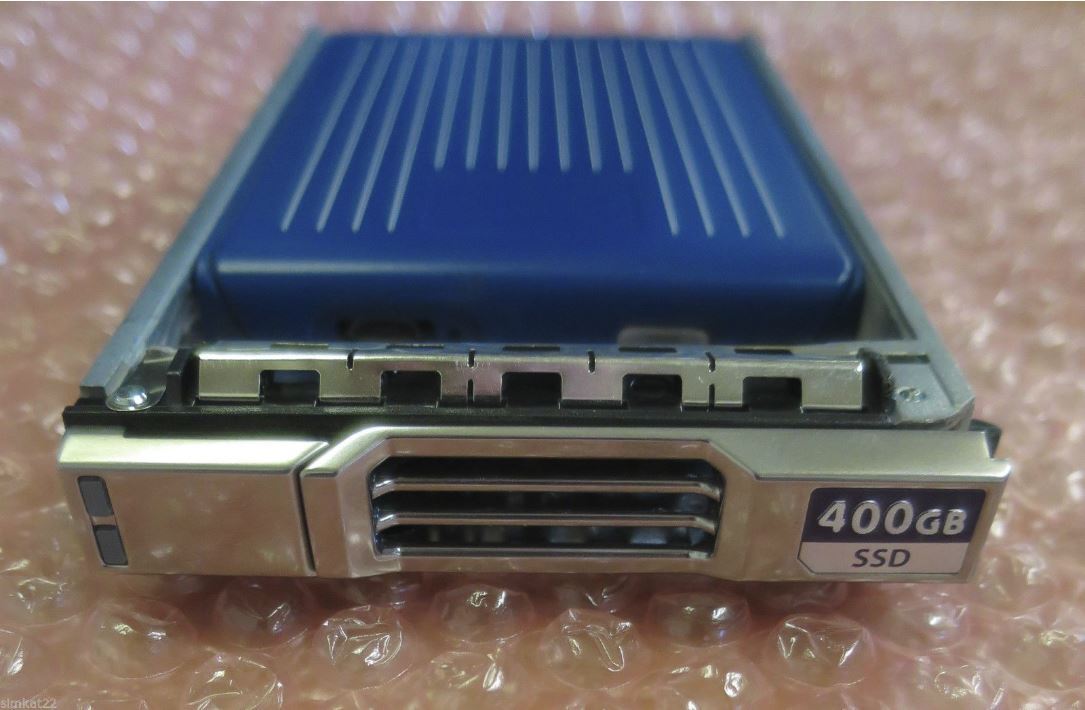 Dell EqualLogic 400GB 2.5" Enterprise SSD Solid State Drive WMWPW In Caddy