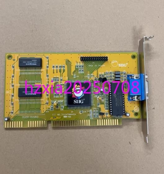 1pc used  ISA SIIG MVGA-AVGA3 graphics card