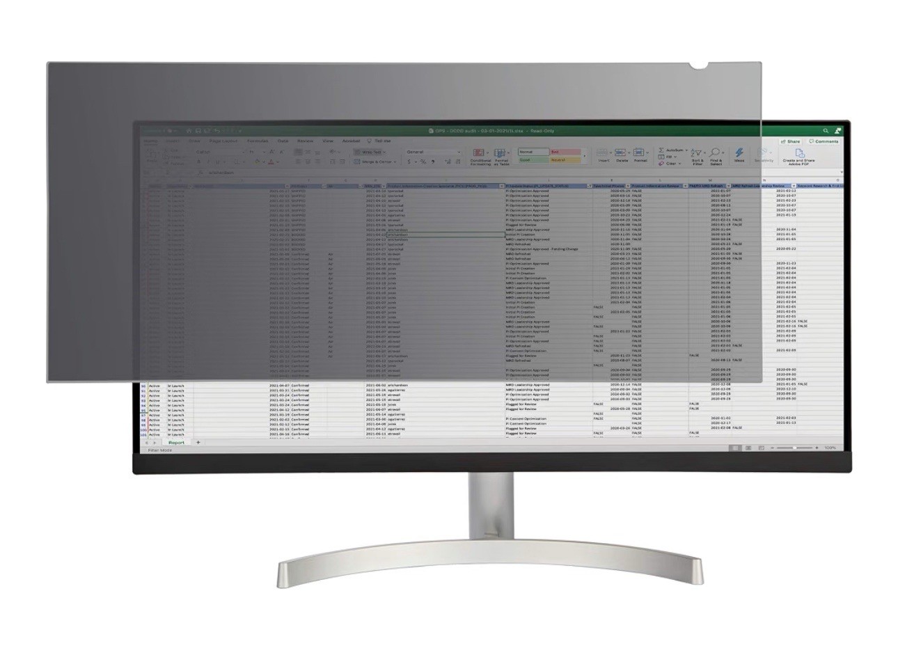 StarTech PRIVSCNMON34W Privacy Screen - 21:9 Widescreen for 34 inch Monitor