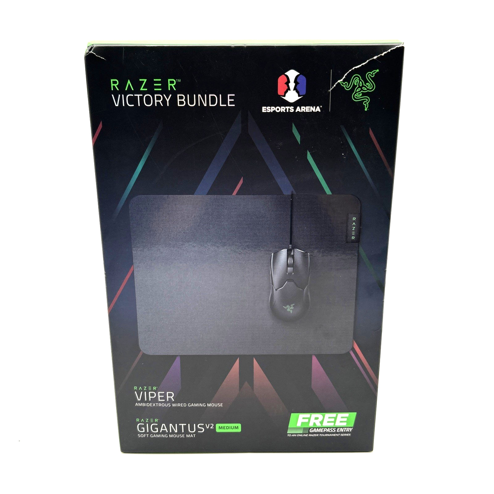 Razer Victory Bundle Viper Mouse Gigantus V2 Mouse Pad Free Gamepass Entry
