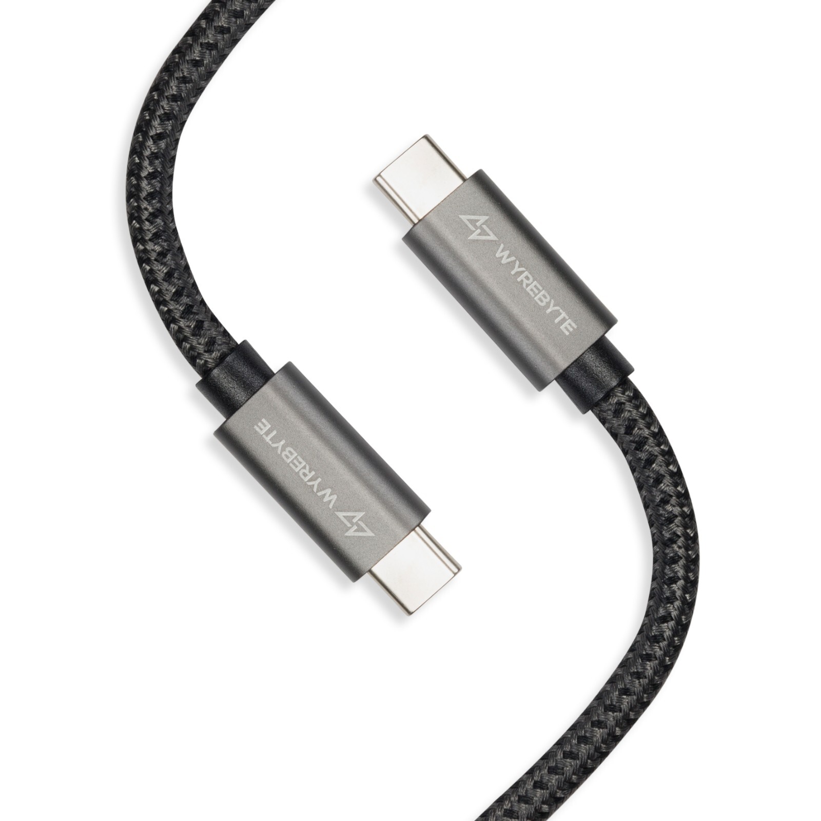 WyreByte | USB-C to USB-C 3.2 | 100W PD | 20 Gbps Data | 4K Video | USB-C Cable
