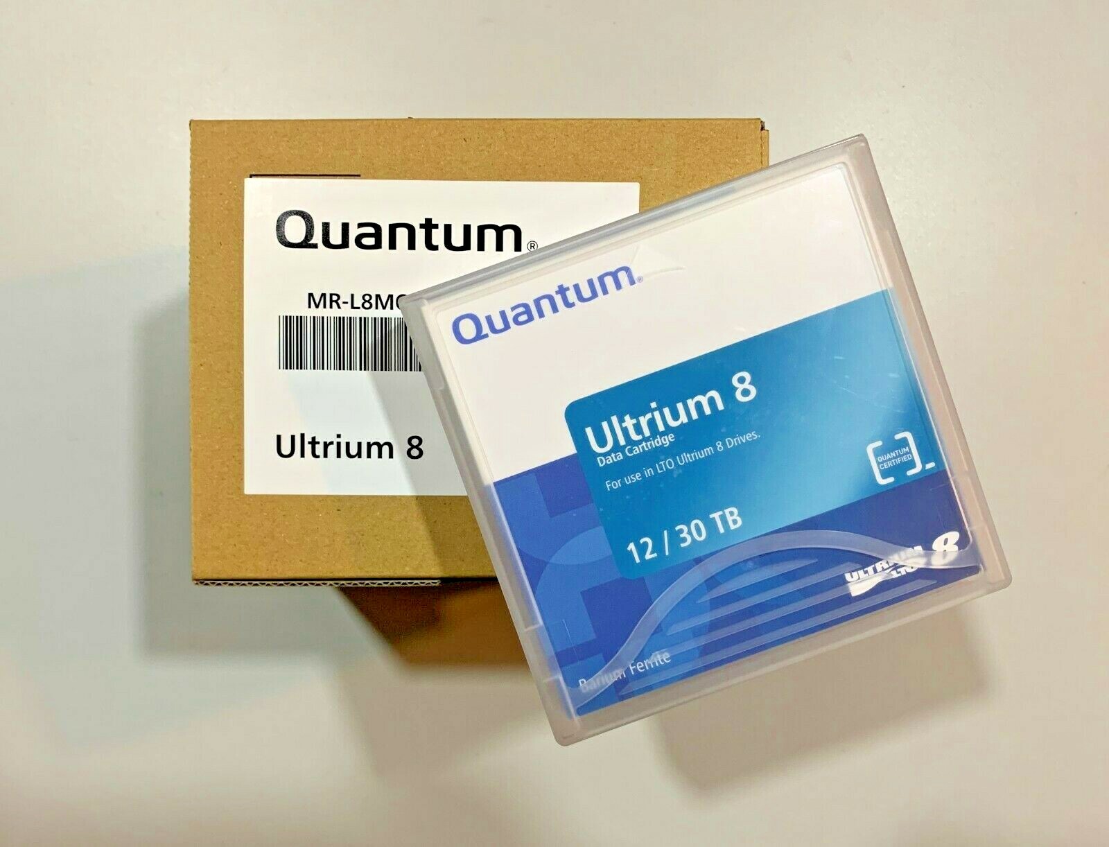 QUANTUM LTO-8 Tape MR-L8MQN-01 (5 Pack) Drive Backup Tape Data - Brand New