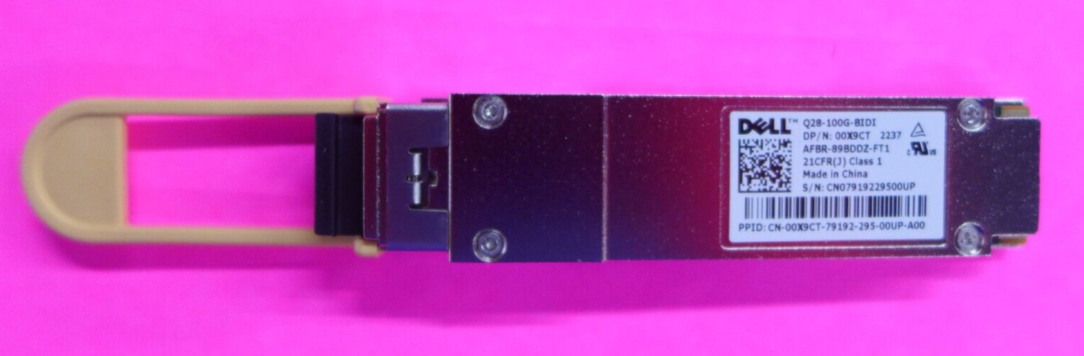Dell Q28-100G-BIDI Transceiver AFBR-89BDDZ-FT1 0X9CT