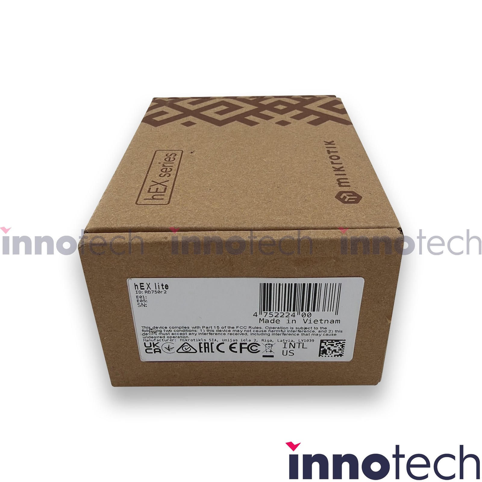 Mikrotik hEX lite RB750r2 SOHO 5 port Ethernet Router RouterOS L4