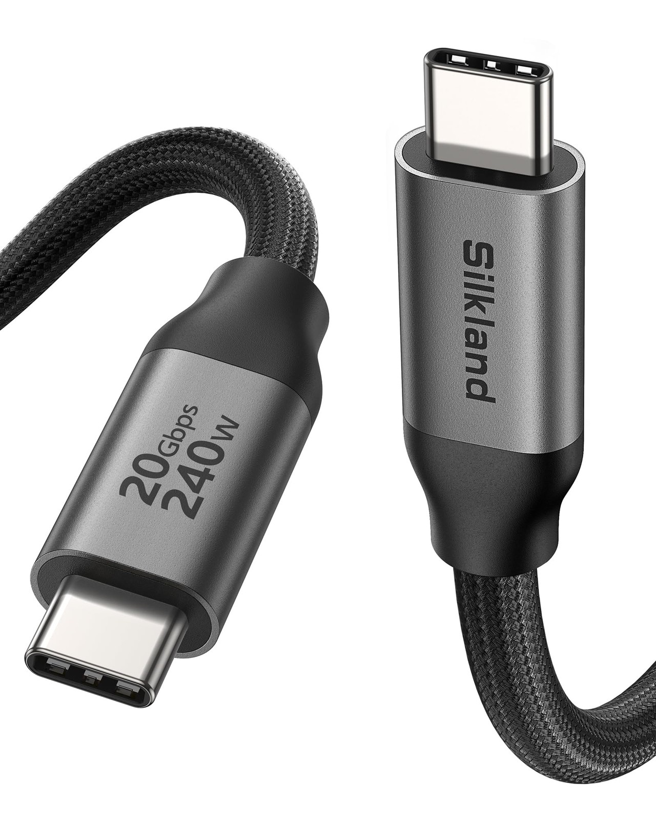 20Gbps USB 4 Cable Long, 5K/4K@60Hz, 240W PD 3.1, 16.5FT/5M