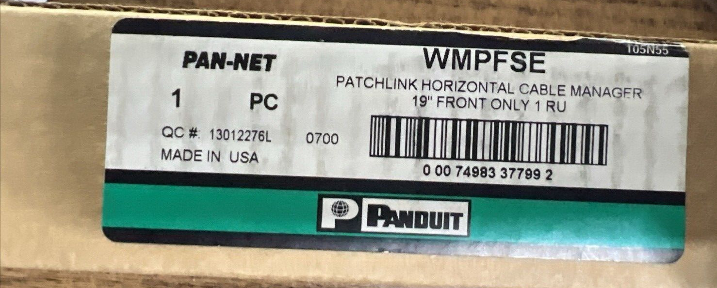 Panduit WMPFSE Cable Management Horizontal SEALED BOX NEW