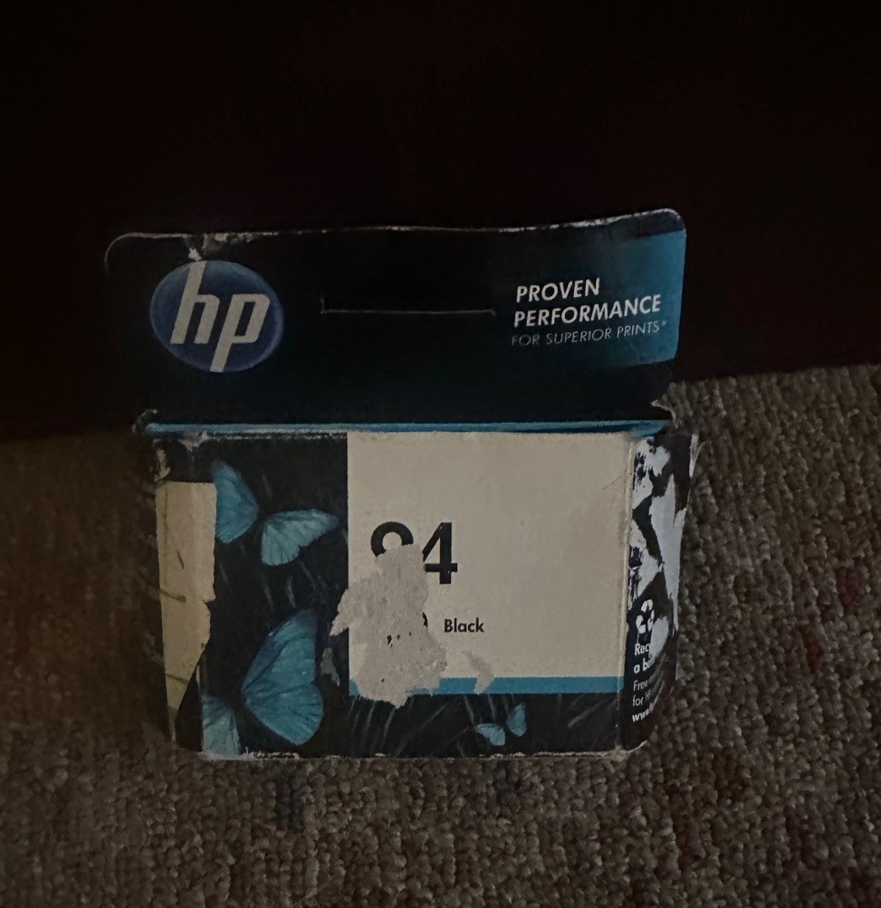 Brand New Genuine HP 94 BLACK Ink Cartridge Standard C8765WN Exp: 06/2013