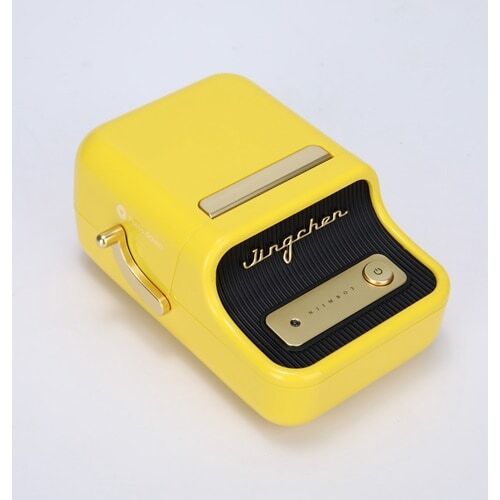 Take-One NIIMBOT-B21YL [Retro style multi-function thermal label printer yellow]