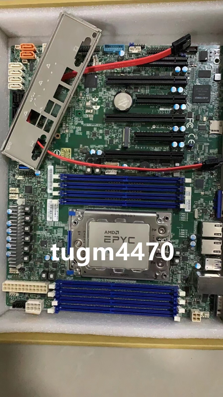 AMD EPYC 7302p+ Supermicro H11SSL-i version 2.0 16cores 32threads 3.0 GHz combo
