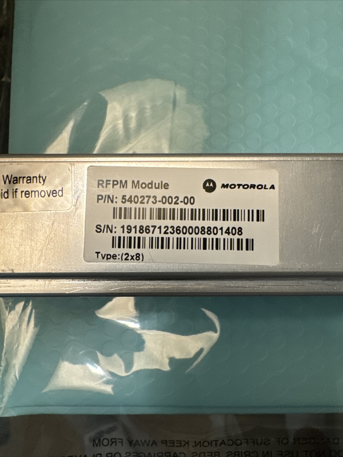 Motorola 540273-002-00 APEX1000 2x8 QAM Module