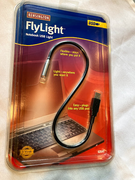 Kensington FlyLight USB Notebook Light (PC/Mac) *New* 62641 FACTORY SEALED