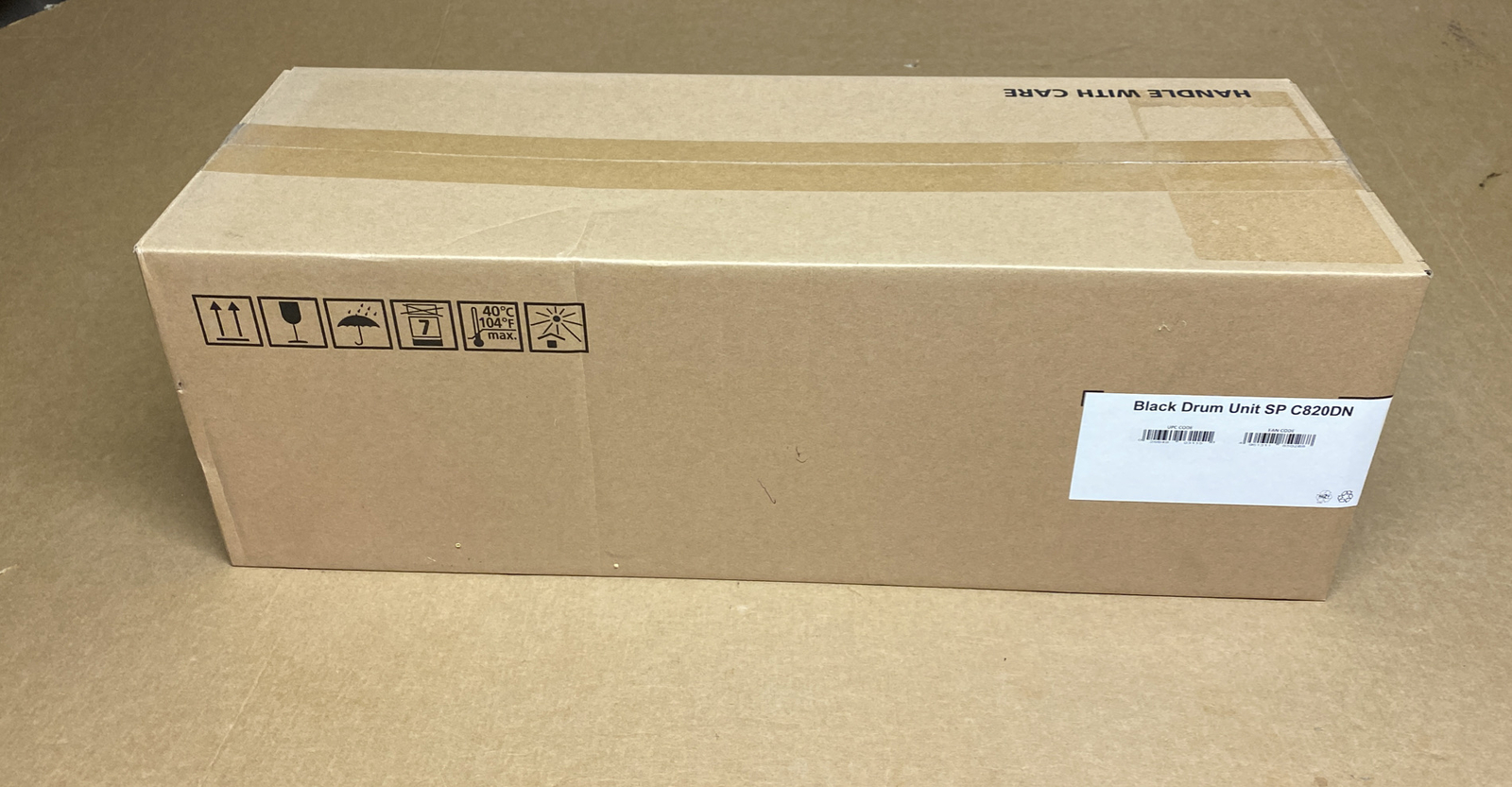 Genuine Ricoh BLACK DRUM 40000 PAGE YIELD FOR SPC820 - 403115