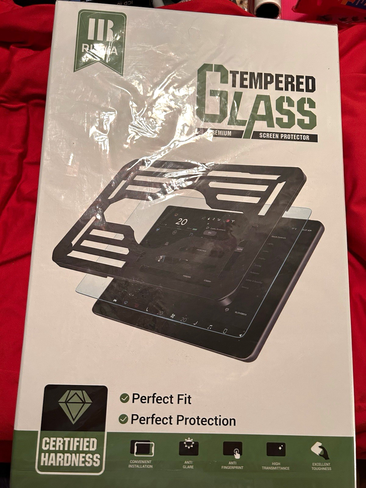 Brand New Tempered Glass Screen Protector for Tesla Model 3 /Model Y (Anti-Glare