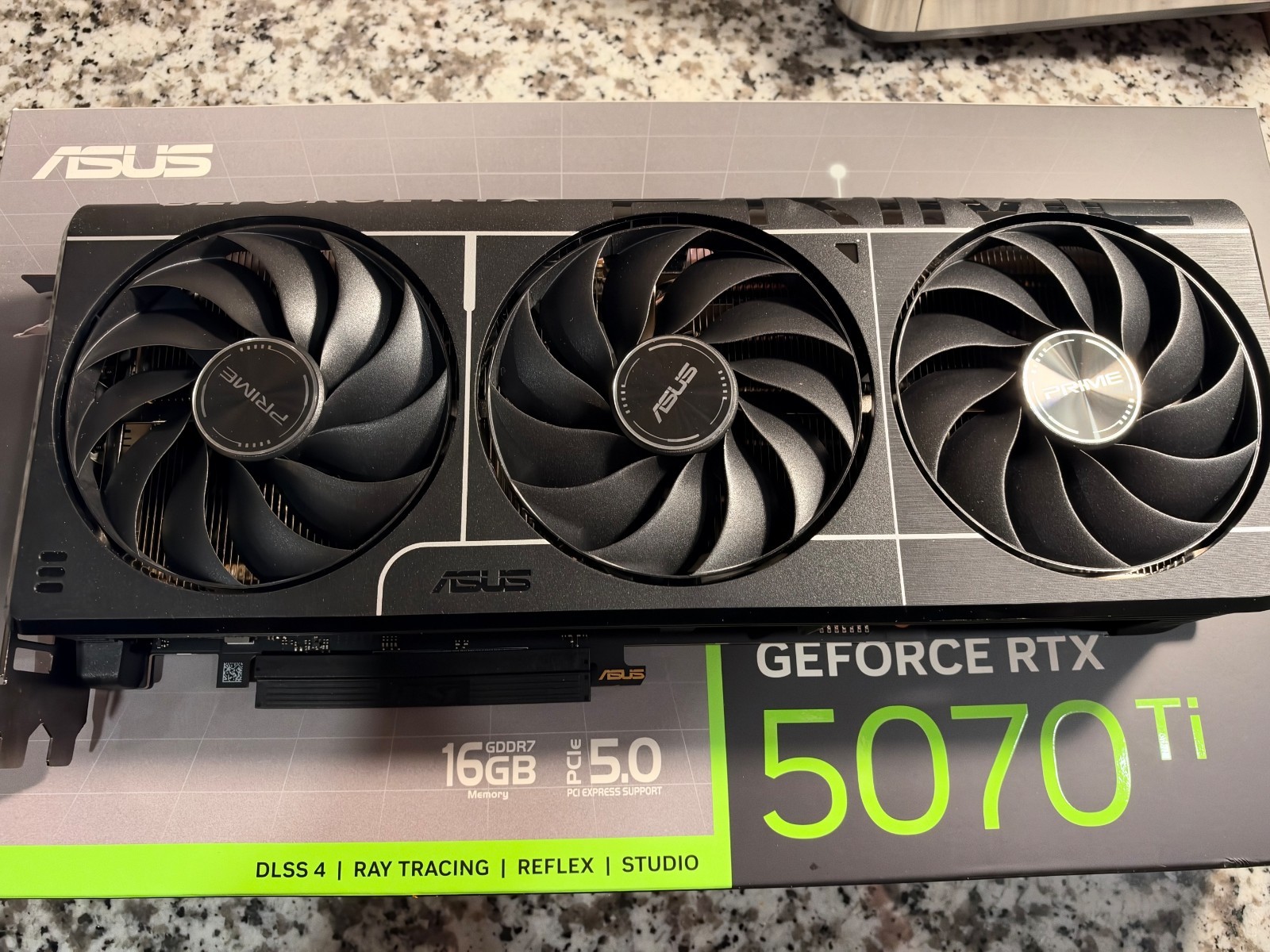 ASUS PRIME GeForce RTX 5070 TI 16GB GDDR7 Graphics Card