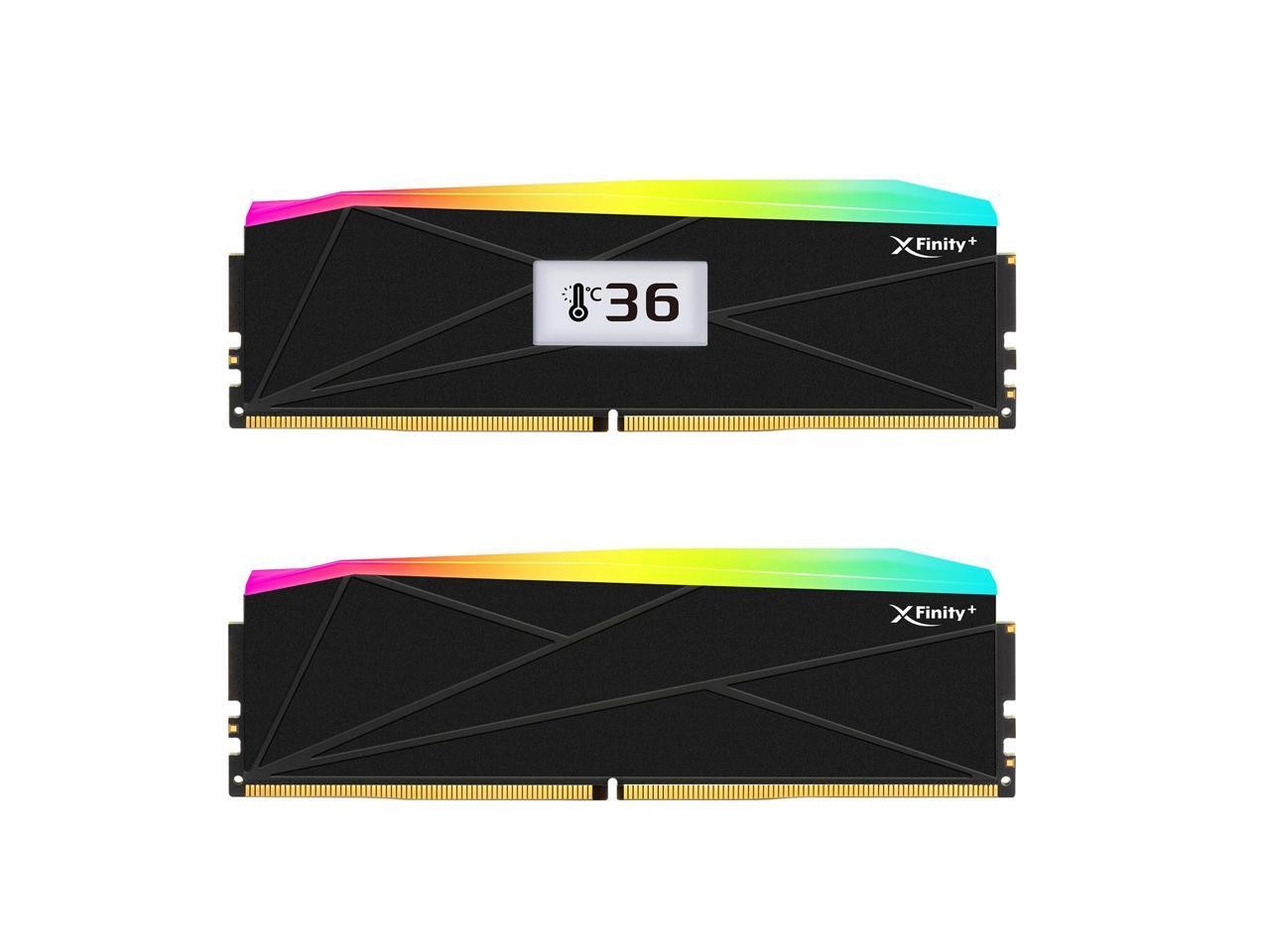 V Color Technology OTMXFAL1680840KWK 32GB DDR5 8000MHz RGB Black