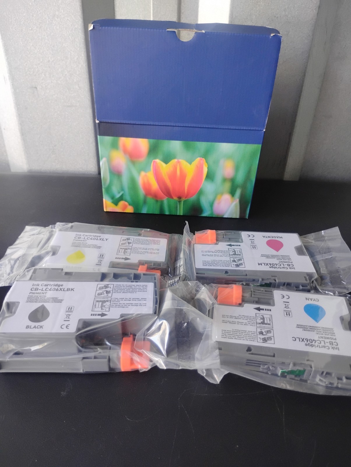 4 Pack Compatible LC 406 XL LC-406XL Extra Capacity Ink Cartridge for Brother