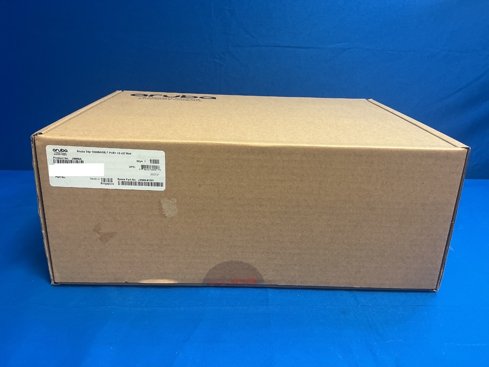 J9986A HPE ARUBA 24-PORT GIG-T POE+V3 MODULE