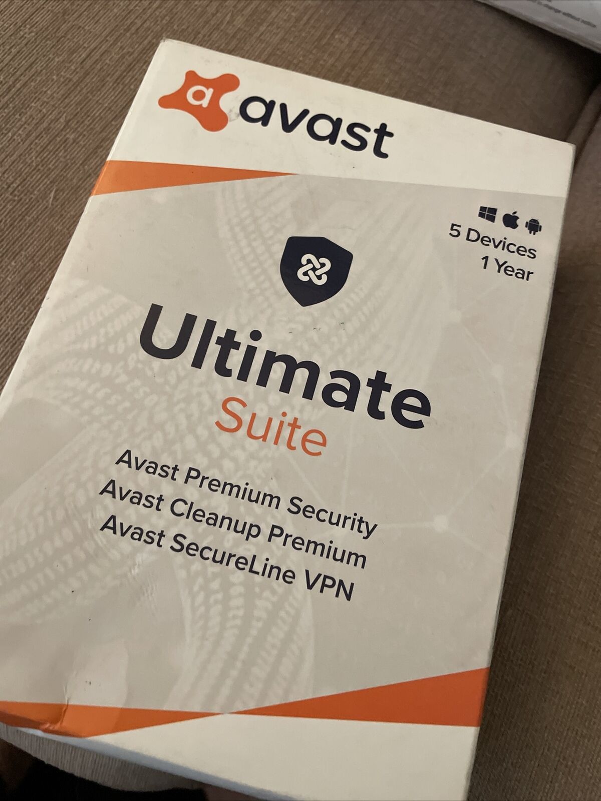 NEW Avast Ultimate Suite (3 Software for any 5 Devices, 1 Year)