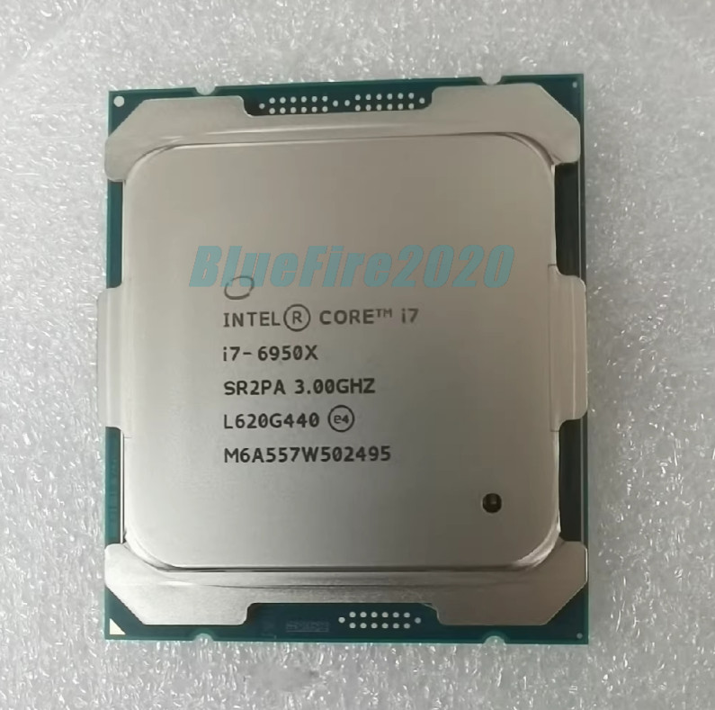 Intel Core i7-6950X CPU Processor LGA2011-3 Extreme Edition SR2PA 25M Cache 140W