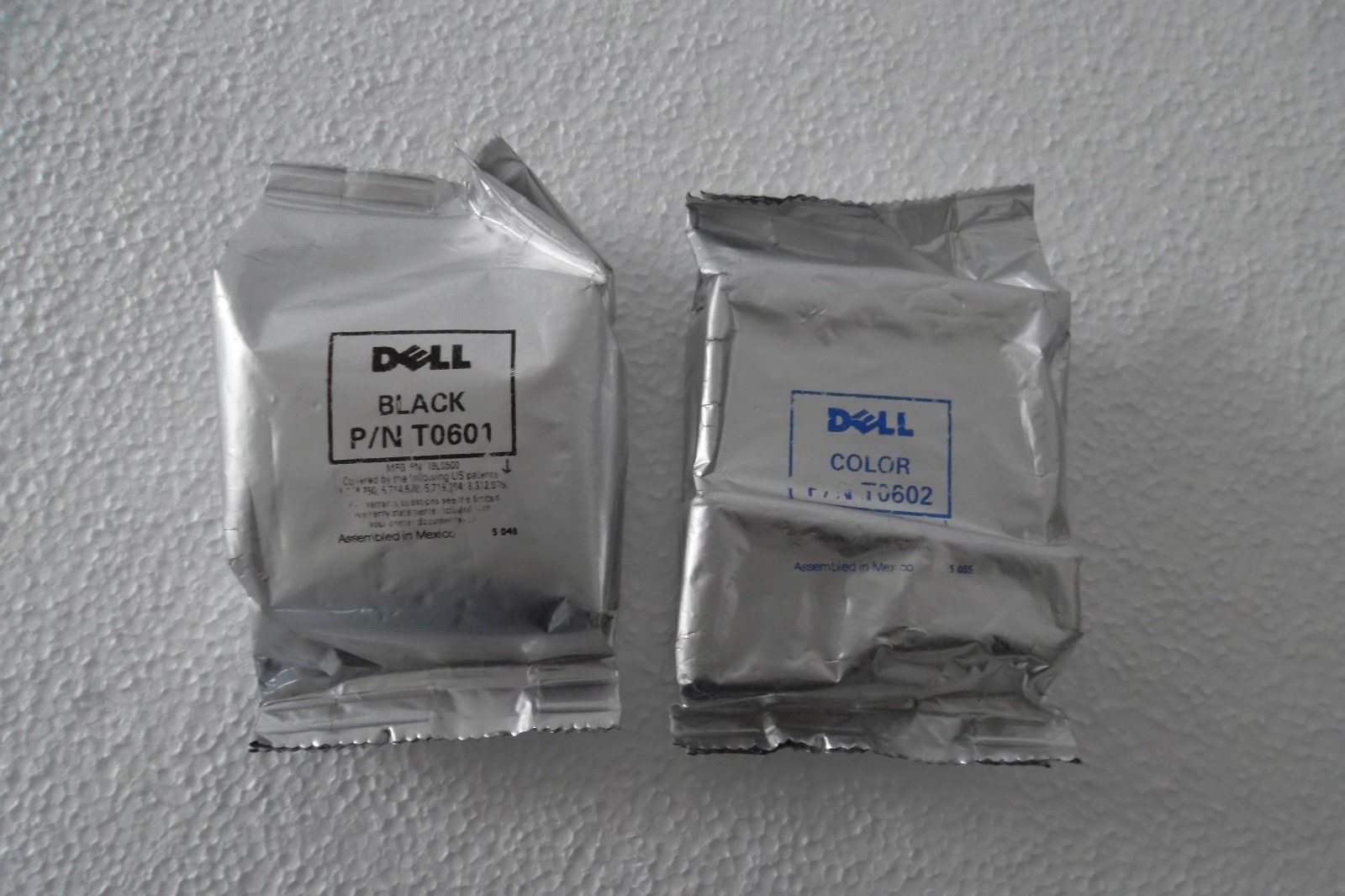 Dell Series 3 Black / Color Ink Cartridges For All-in-One J740 T0601 T0602 NEW