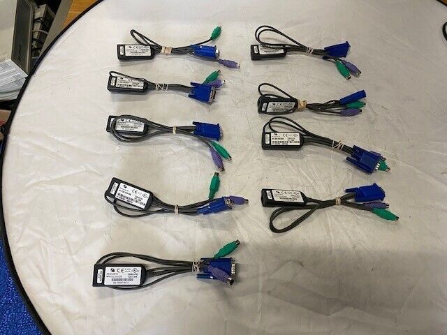Lot of 9 Avocent 520-255-008 KVM Server Interface Cables