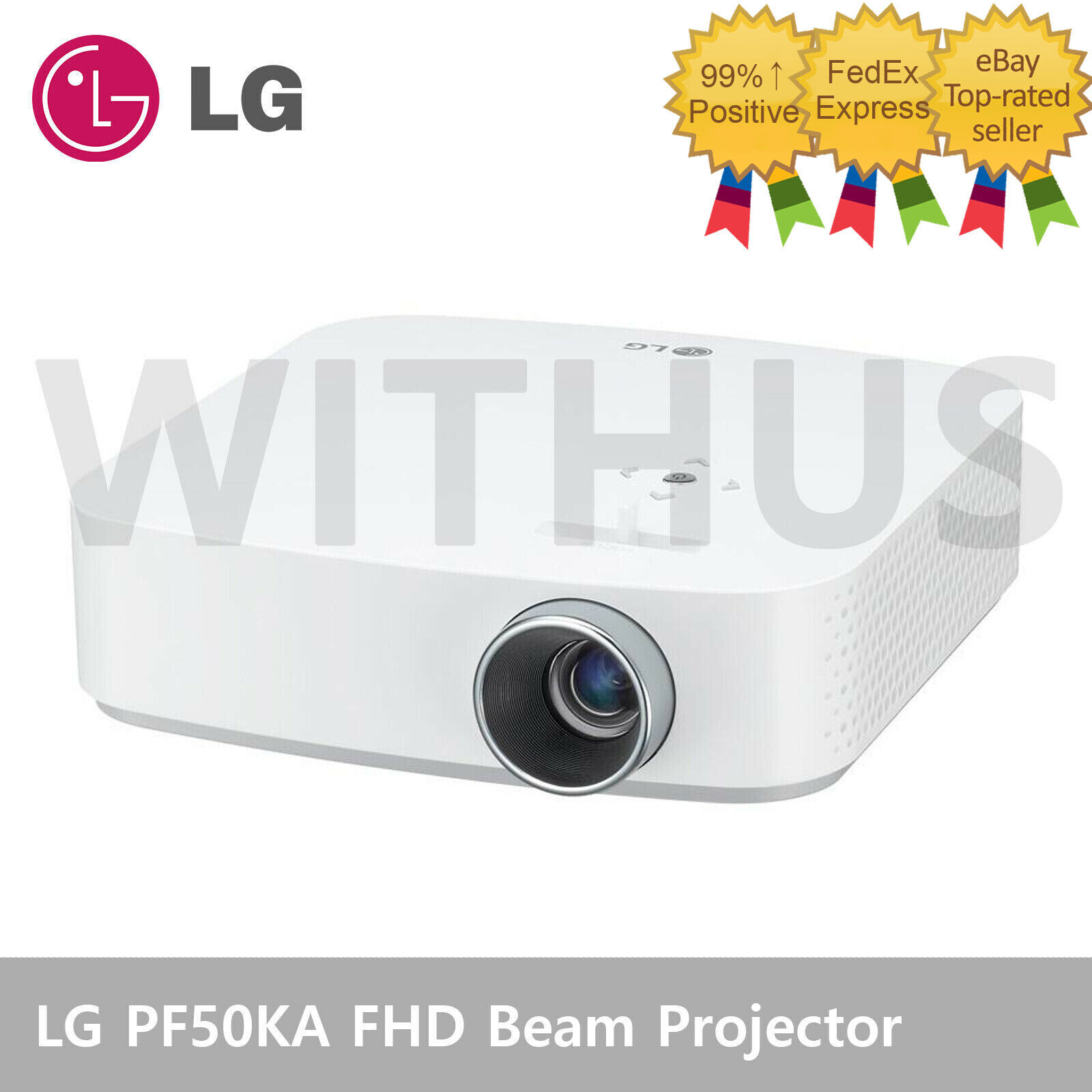 LG PF50KA Full HD LED Smart Home Theater Projector 600 ANSI Wireless Projector