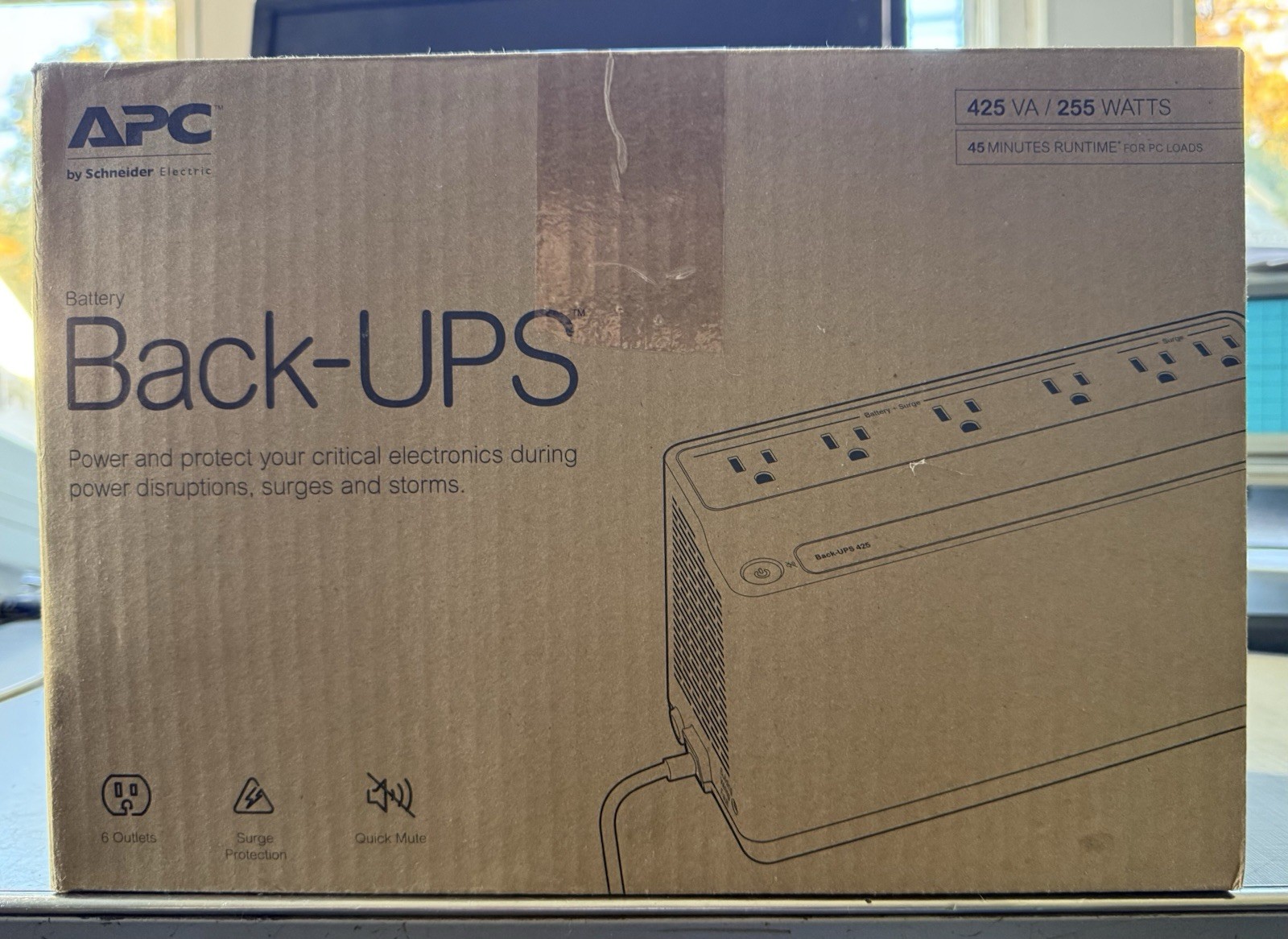 APC BACK UPS BE425M