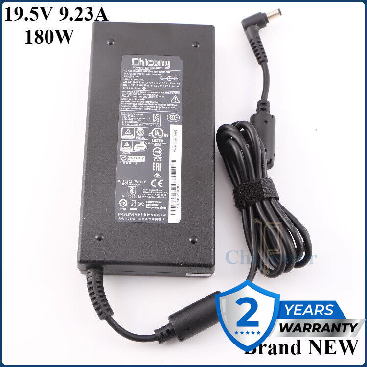 Original 180W Laptop AC Adapter for MSI MS-17F3, MS-17F4 5.5x2.5mm