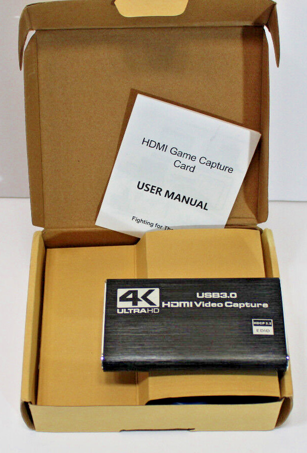 IOB DIGIT NOW V316 4K Audio Video Capture Card  NEAR  NEW cannot tell if used