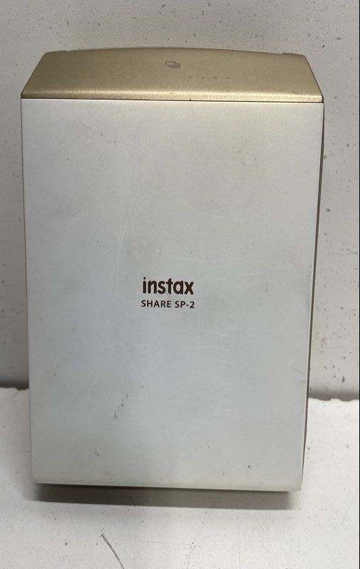 Fujifilm Instax Share SP-2 Smartphone Printer Gold/White Portable Tested
