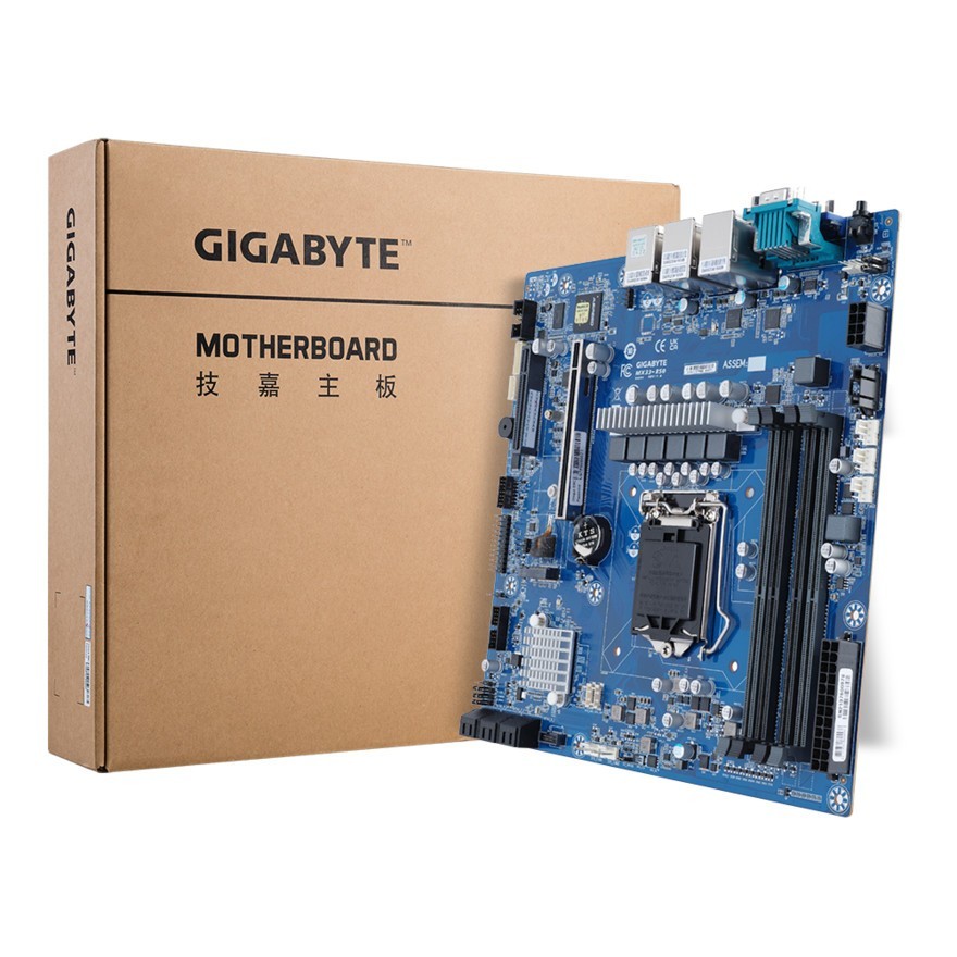 Gigabyte MX33-BS0 LGA1200 C252 Motherboard Support Intel Xeon E-2300 CPU 10th