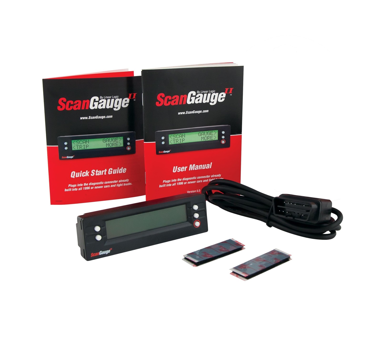 ScanGauge - SG2 Ultra Compact 3-in-1 Automotive Computer with Customizable Re...