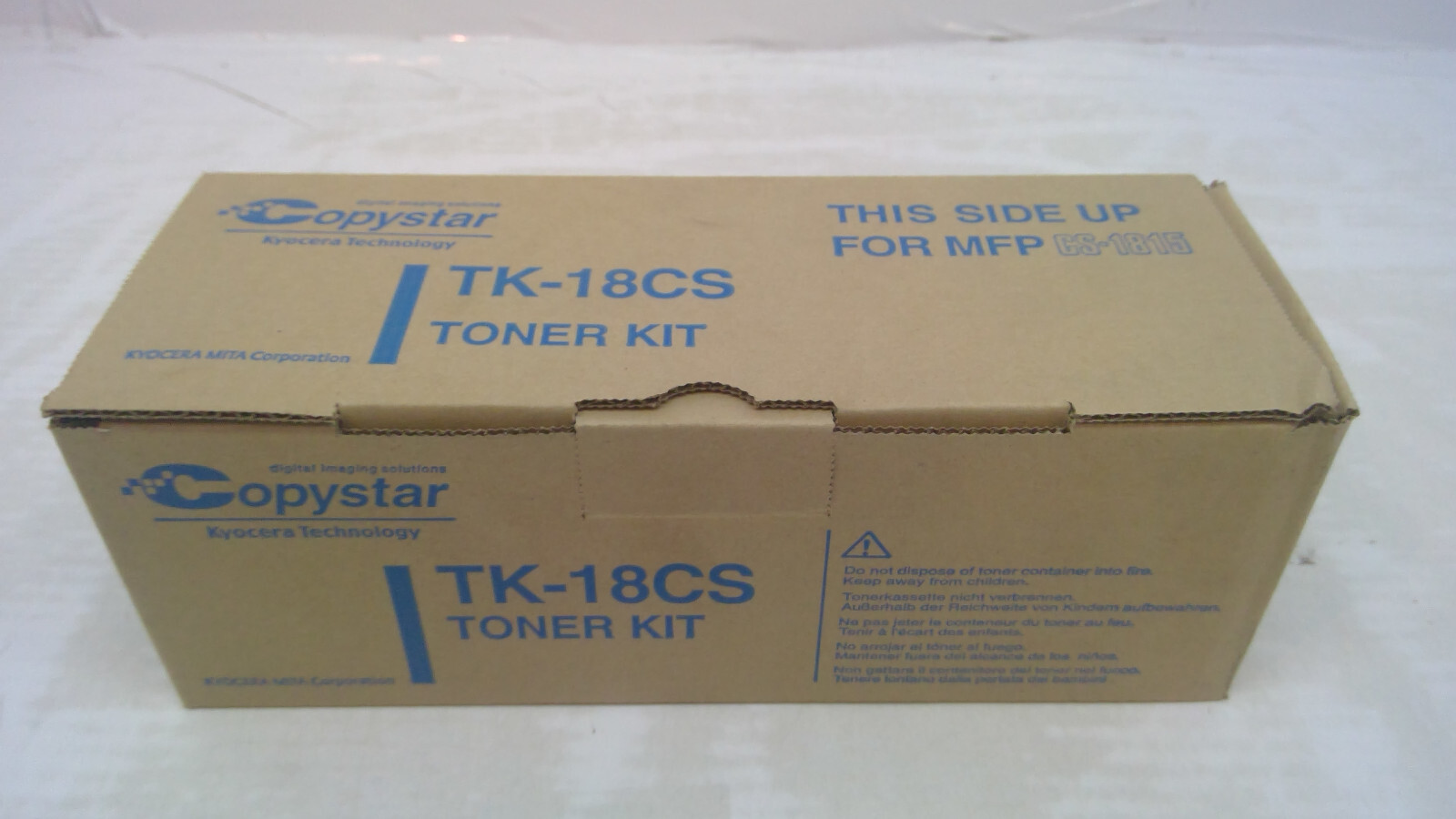 CopyStar (Kyocera) CS-1500/1815/1820 TK-18CS Black Toner Cartridge 370QB012
