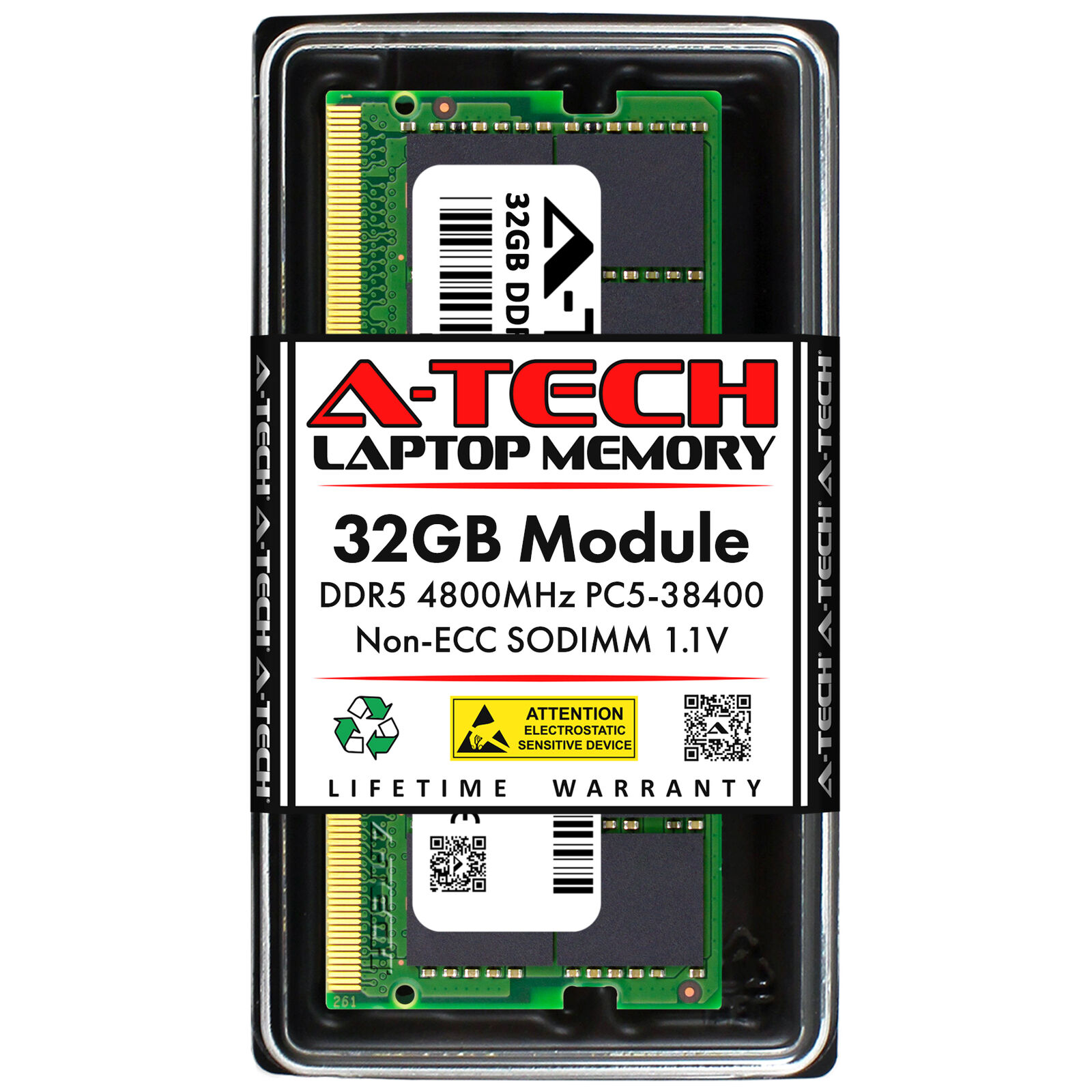 32GB DDR5-4800 ASUS VivoBook N7601ZM-DB77 Pro 16X M7601 Pro 16X N7601 Memory RAM