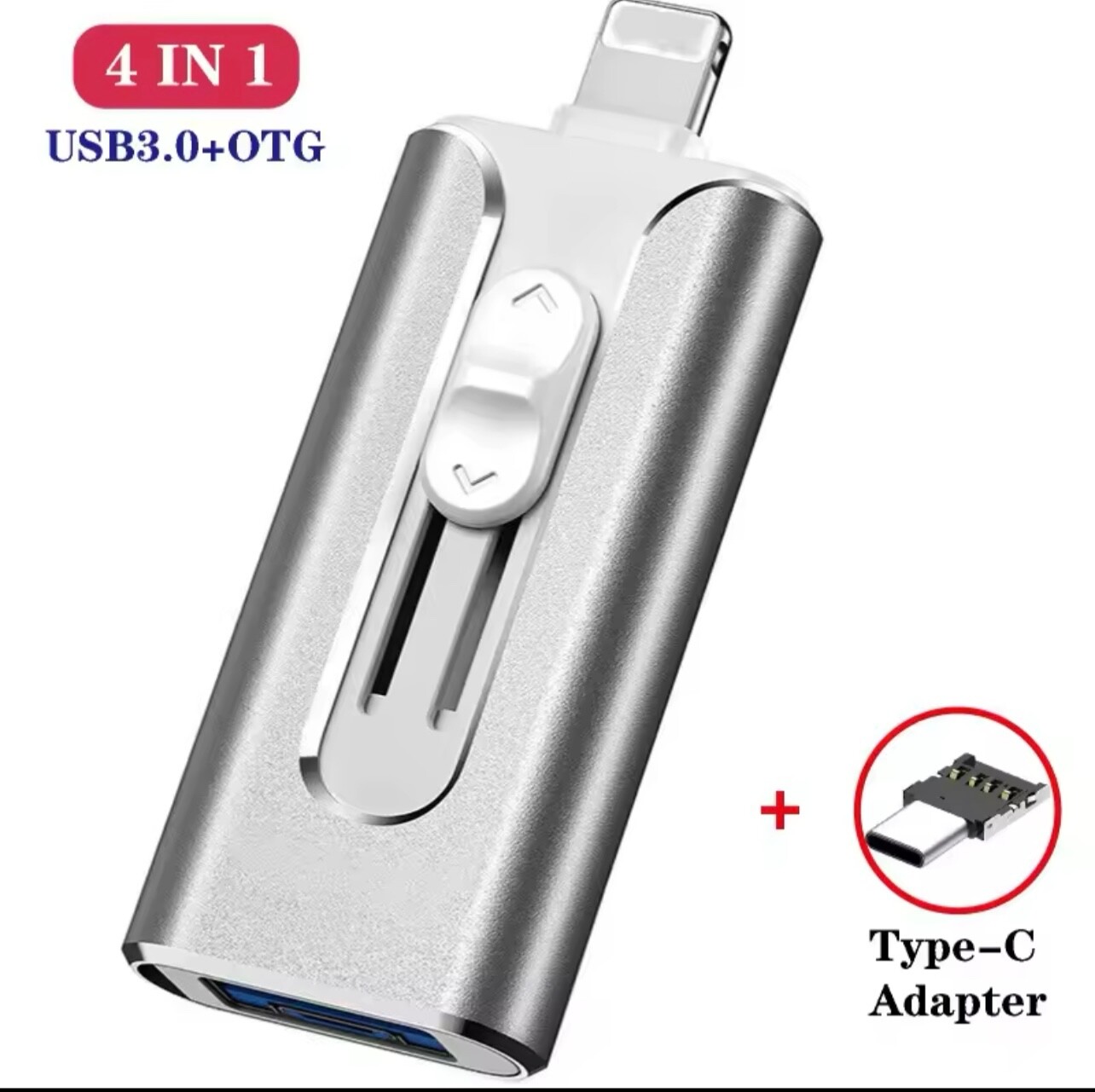 3in1 USB Flash Drive Storage Memory Stick For iPhone iPad PC Android AU