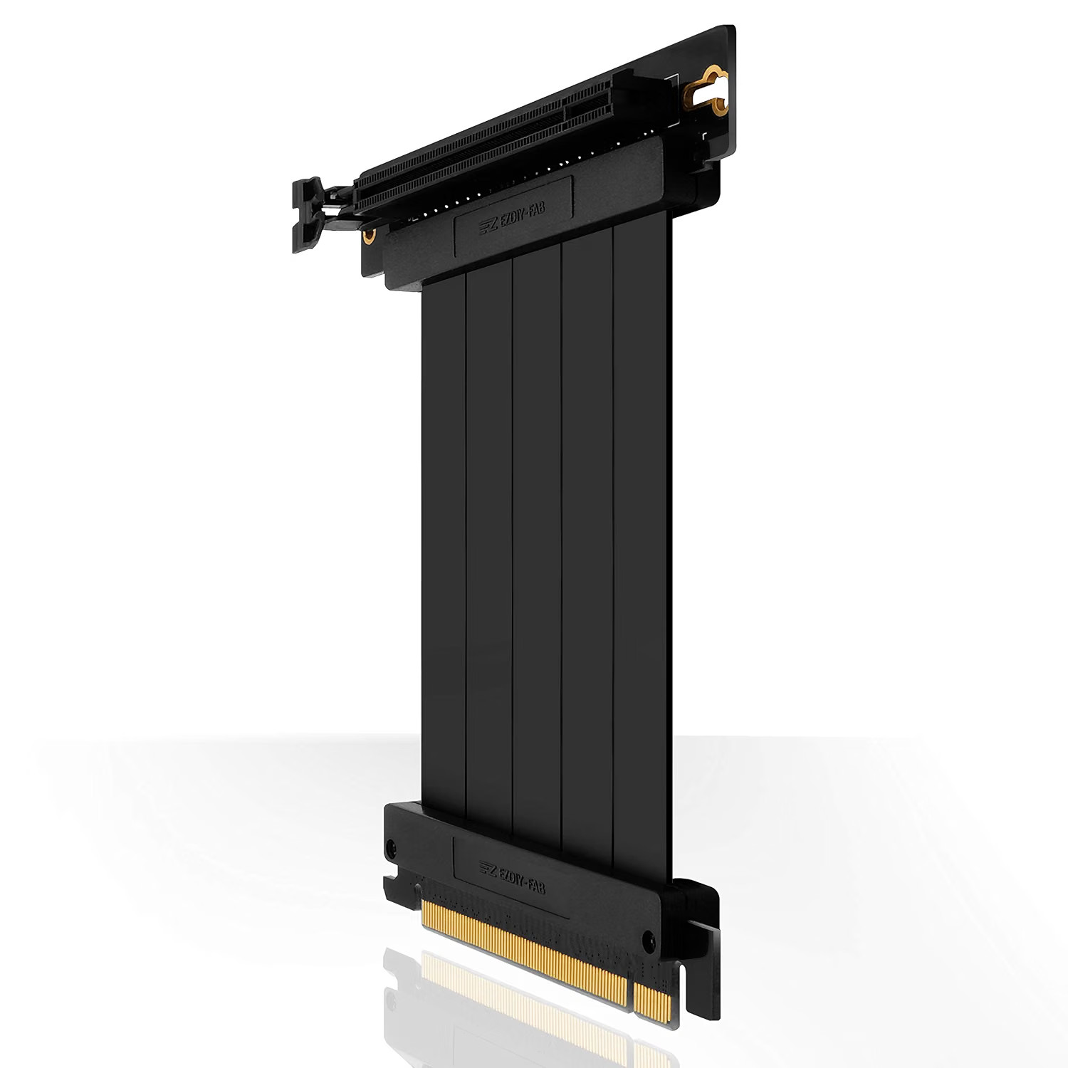 EZDIY-FAB PCI Express 3.0 16x Extreme High Speed Riser Cable | 20cm Right Angle