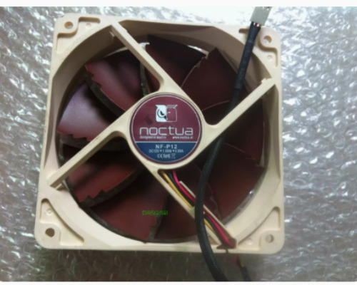 Noctua NF-P12 DC12V 1.08W 0.09A 120*120*25MM 3-Wire Cooling Fan