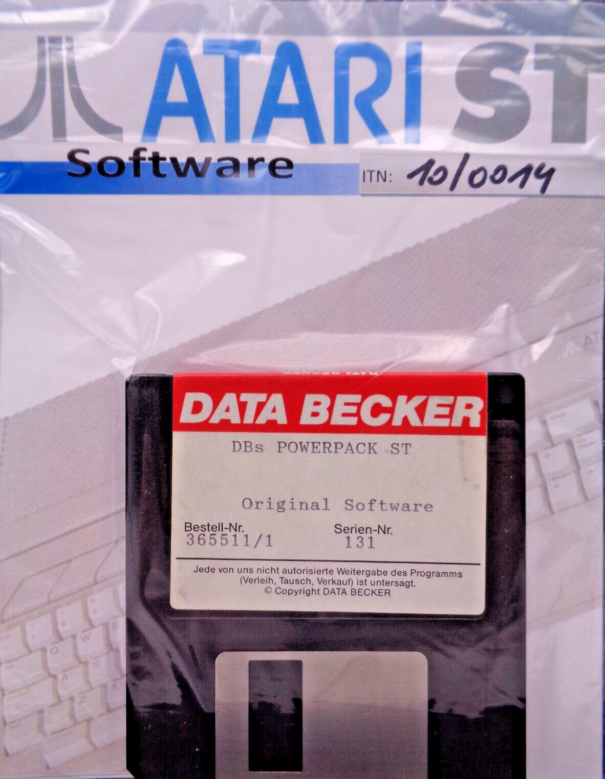 ATARI ST -- DBs POWER PACK ST (DATA BECKER)