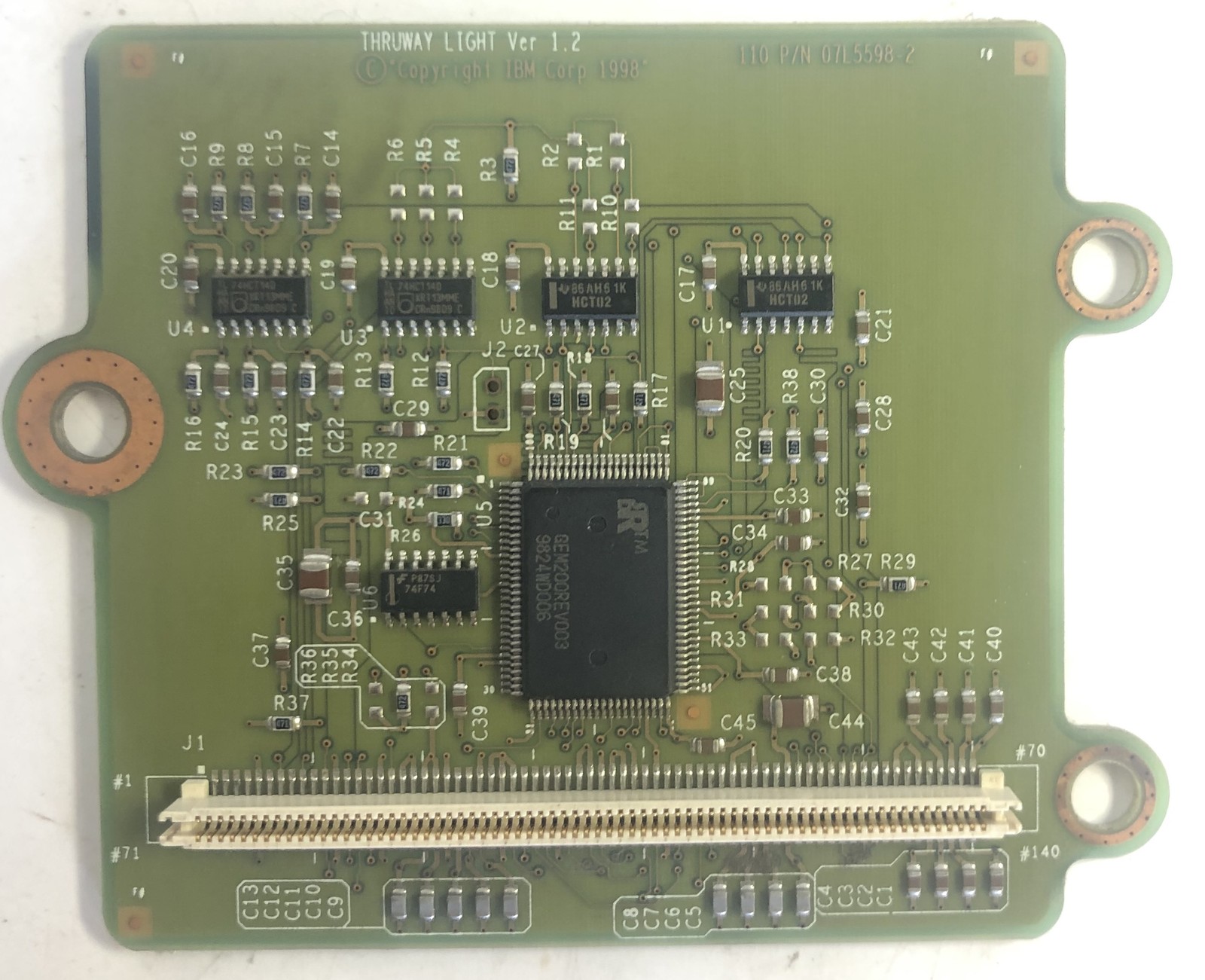 IBM Netfinity 5000 Server 07L5598-2 Hot Swap Backplane Board- 61H3249
