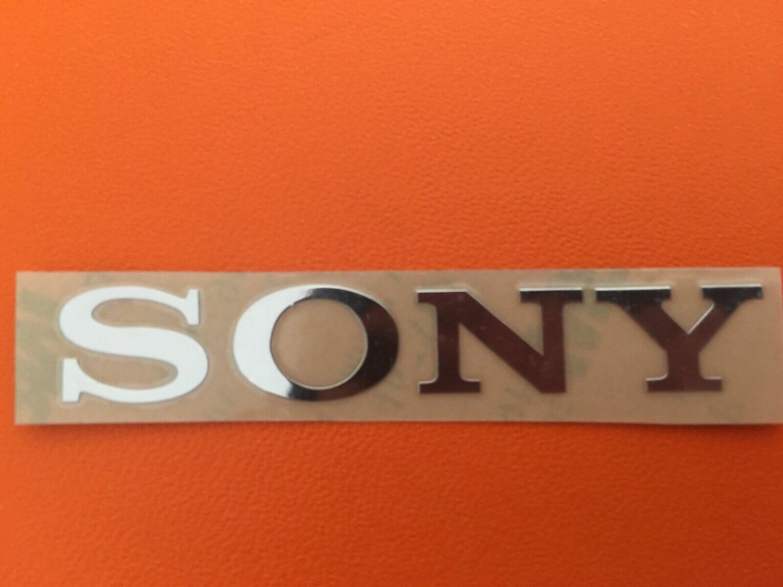 1 pcs Sticker for Sony Silver Logo TV PlayStation Game Laptop Desktop 60mm x10mm