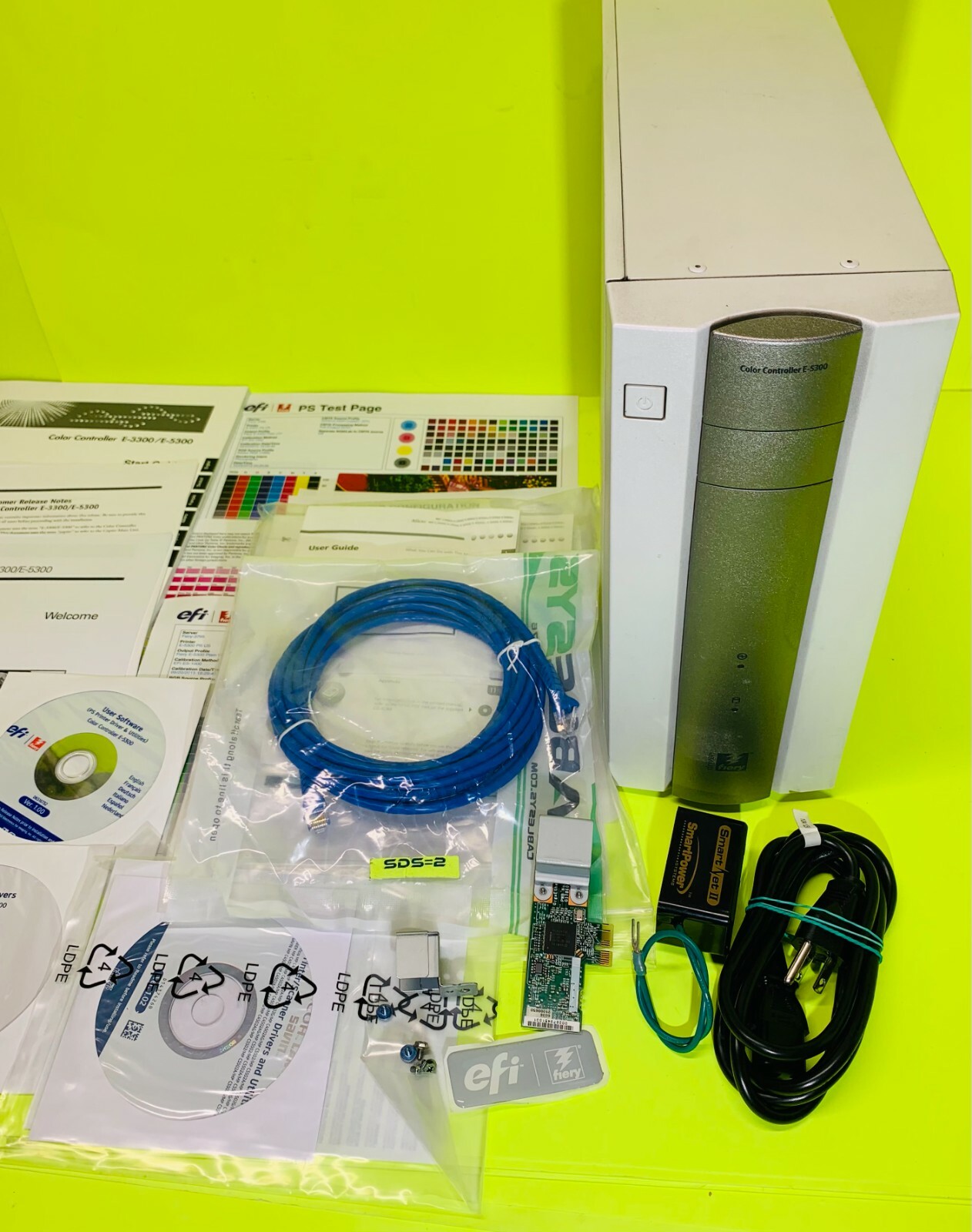 EFI Ricoh Color Controller Fiery E-5300 Print Server for MP C4502 C5502 OEM
